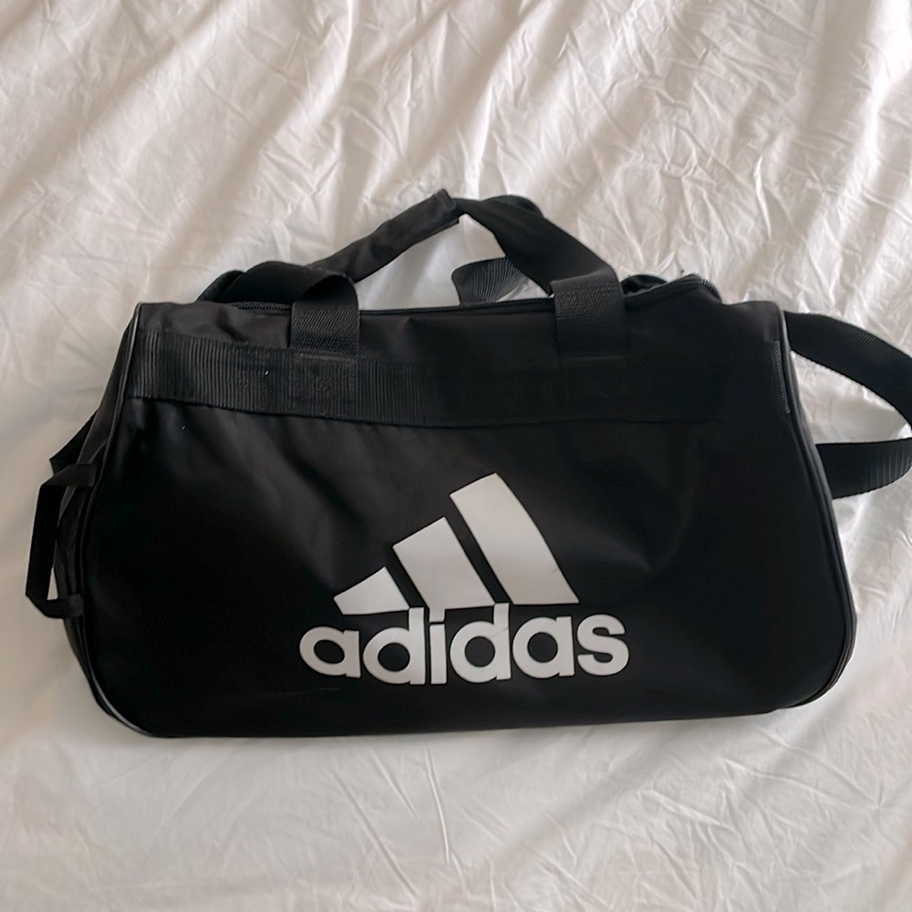 Adidas Black Small Duffle Bag